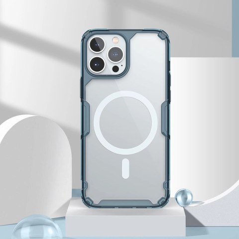 Pancerne etui z MagSafe Nillkin Nature Pro Magnetic do iPhone 15 Pro - białe Pancerne etui z MagSafe Nillkin Nature Pro Magnetic do iPhone 15 Pro - białe