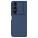 Silikonowe etui Nillkin CamShield Silky Silicone Case do Samsung Galaxy Z Fold 5 z osłoną na aparat - ciemnoniebieskie Silikonowe etui Nillkin CamShield Silky Silicone Case do Samsung Galaxy Z Fold 5 z osłoną na aparat - ciemnoniebieskie