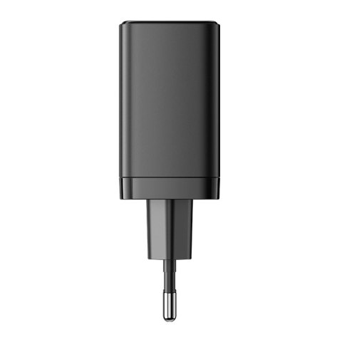 Szybka ładowarka Joyroom JR-TCF09 2x USB-C 40W - czarna Szybka ładowarka Joyroom JR-TCF09 2x USB-C 40W - czarna