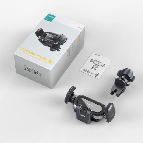 Uchwyt do telefonu Joyroom JR-ZS351 na kratkę nawiewu - srebrny Uchwyt do telefonu Joyroom JR-ZS351 na kratkę nawiewu - srebrny