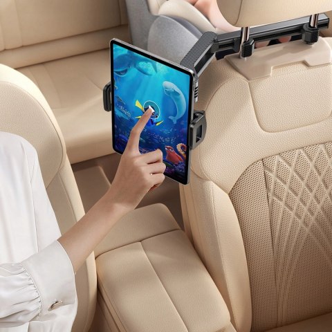 Uchwyt na tablet Joyroom JR-ZS369 na zagłówek samochodu - czarny Uchwyt na tablet Joyroom JR-ZS369 na zagłówek samochodu - czarny