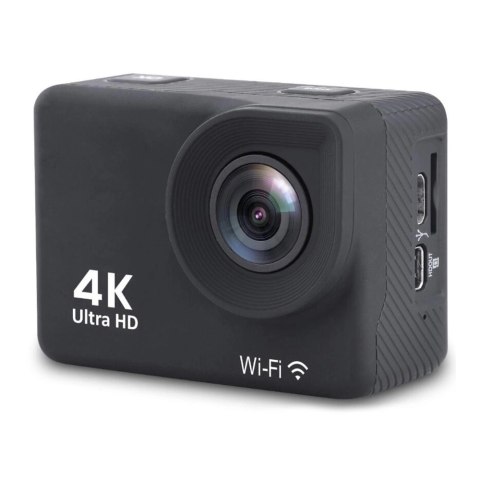Kamera sportowa DV8500 4K Wi-Fi 16Mpx wodoodporna szerokokątna + akcesoria - czarna Kamera sportowa DV8500 4K Wi-Fi 16Mpx wodoodporna szerokokątna + akcesoria - czarna