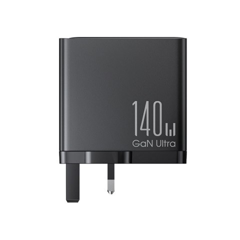 Ładowarka GaN UK Joyroom JR-TCG05UK 140W 3x USB-C USB-A + kabel USB-C / USB-C 240W 1.2m Ładowarka GaN UK Joyroom JR-TCG05UK 140W 3x USB-C USB-A + kabel USB-C / USB-C 240W 1.2m