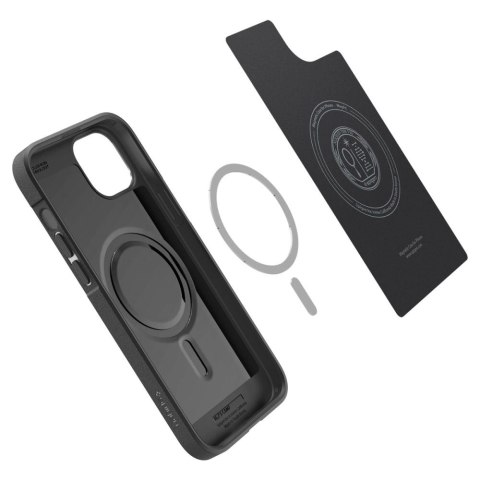 Etui Spigen Core Armor Mag z MagSafe na iPhone 15 Plus - czarny mat Etui Spigen Core Armor Mag z MagSafe na iPhone 15 Plus - czarny mat