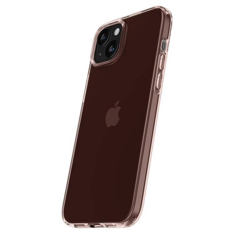 Etui Spigen Crystal Flex na iPhone 15 Plus - różowo-przezroczyste Etui Spigen Crystal Flex na iPhone 15 Plus - różowo-przezroczyste