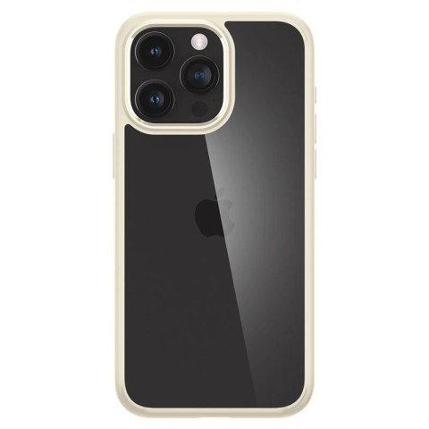 Etui Spigen Crystal Hybrid na iPhone 15 Pro Max - przezroczysto-beżowe Etui Spigen Crystal Hybrid na iPhone 15 Pro Max - przezroczysto-beżowe