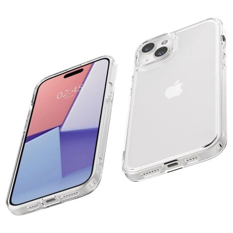 Etui Spigen Crystal Hybrid na iPhone 15 - przezroczyste Etui Spigen Crystal Hybrid na iPhone 15 - przezroczyste