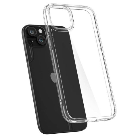 Etui Spigen Crystal Hybrid na iPhone 15 - przezroczyste Etui Spigen Crystal Hybrid na iPhone 15 - przezroczyste