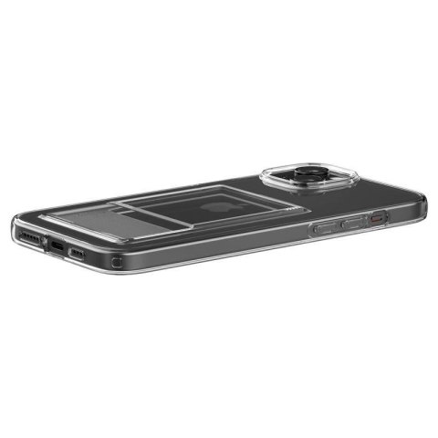 Etui Spigen Crystal Slot na iPhone 15 Plus - przezroczyste Etui Spigen Crystal Slot na iPhone 15 Plus - przezroczyste