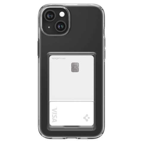 Etui Spigen Crystal Slot na iPhone 15 Plus - przezroczyste Etui Spigen Crystal Slot na iPhone 15 Plus - przezroczyste