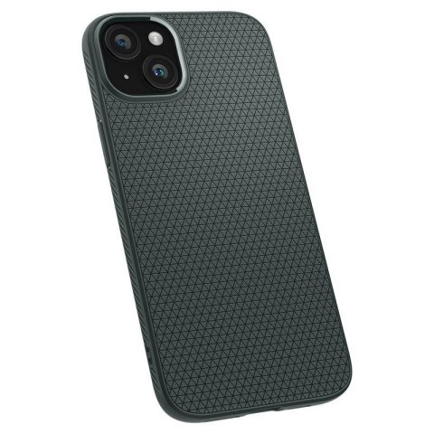 Etui Spigen Liquid Air na iPhone 15 Plus - ciemnozielone Etui Spigen Liquid Air na iPhone 15 Plus - ciemnozielone
