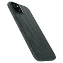 Etui Spigen Liquid Air na iPhone 15 Plus - ciemnozielone Etui Spigen Liquid Air na iPhone 15 Plus - ciemnozielone