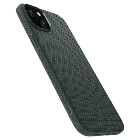 Etui Spigen Liquid Air na iPhone 15 Plus - ciemnozielone Etui Spigen Liquid Air na iPhone 15 Plus - ciemnozielone