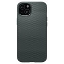 Etui Spigen Liquid Air na iPhone 15 Plus - ciemnozielone Etui Spigen Liquid Air na iPhone 15 Plus - ciemnozielone
