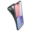 Etui Spigen Liquid Air na iPhone 15 Plus - ciemnozielone Etui Spigen Liquid Air na iPhone 15 Plus - ciemnozielone