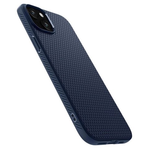 Etui Spigen Liquid Air na iPhone 15 Plus - niebieskie Etui Spigen Liquid Air na iPhone 15 Plus - niebieskie