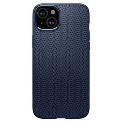 Etui Spigen Liquid Air na iPhone 15 Plus - niebieskie Etui Spigen Liquid Air na iPhone 15 Plus - niebieskie
