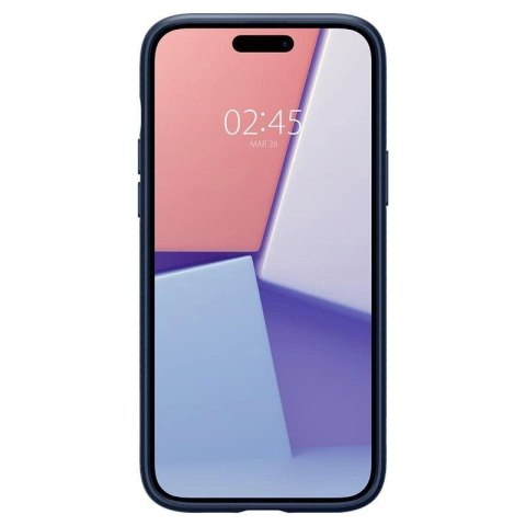 Etui Spigen Liquid Air na iPhone 15 Plus - niebieskie Etui Spigen Liquid Air na iPhone 15 Plus - niebieskie