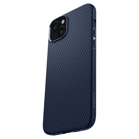 Etui Spigen Liquid Air na iPhone 15 Plus - niebieskie Etui Spigen Liquid Air na iPhone 15 Plus - niebieskie