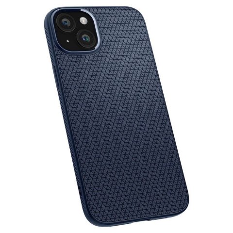 Etui Spigen Liquid Air na iPhone 15 Plus - niebieskie Etui Spigen Liquid Air na iPhone 15 Plus - niebieskie