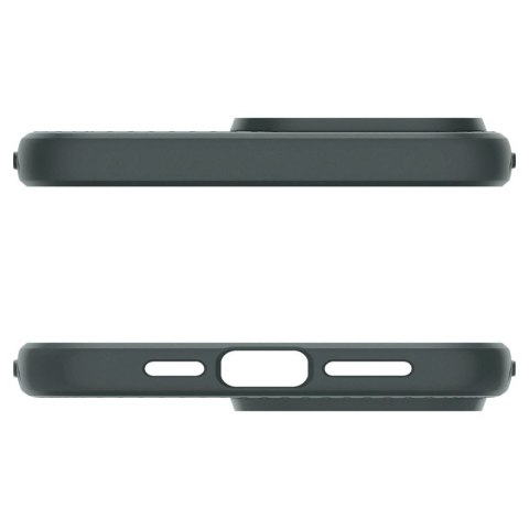 Etui Spigen Liquid Air na iPhone 15 Pro Max - ciemnozielone Etui Spigen Liquid Air na iPhone 15 Pro Max - ciemnozielone