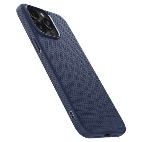 Etui Spigen Liquid Air na iPhone 15 Pro Max - niebieskie Etui Spigen Liquid Air na iPhone 15 Pro Max - niebieskie