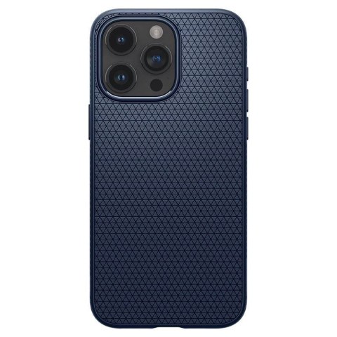 Etui Spigen Liquid Air na iPhone 15 Pro Max - niebieskie Etui Spigen Liquid Air na iPhone 15 Pro Max - niebieskie