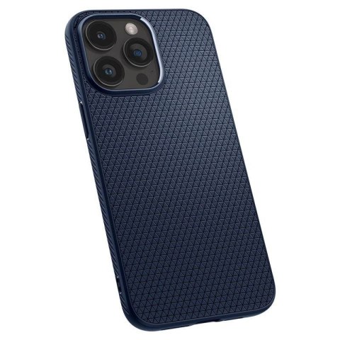 Etui Spigen Liquid Air na iPhone 15 Pro Max - niebieskie Etui Spigen Liquid Air na iPhone 15 Pro Max - niebieskie