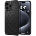 Etui Spigen Liquid Air na iPhone 15 Pro - czarny mat Etui Spigen Liquid Air na iPhone 15 Pro - czarny mat