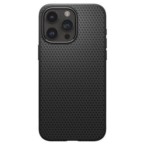 Etui Spigen Liquid Air na iPhone 15 Pro - czarny mat Etui Spigen Liquid Air na iPhone 15 Pro - czarny mat