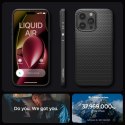 Etui Spigen Liquid Air na iPhone 15 Pro - czarny mat Etui Spigen Liquid Air na iPhone 15 Pro - czarny mat
