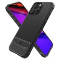 Etui Spigen Rugged Armor Mag z MagSafe na iPhone 15 Pro Max - czarny mat Etui Spigen Rugged Armor Mag z MagSafe na iPhone 15 Pro Max - czarny mat