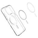 Etui Spigen Ultra Hybrid Mag z MagSafe na iPhone 15 Pro Max - białe