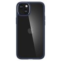 Etui Spigen Ultra Hybrid na iPhone 15 Plus - ciemnoniebieskie
