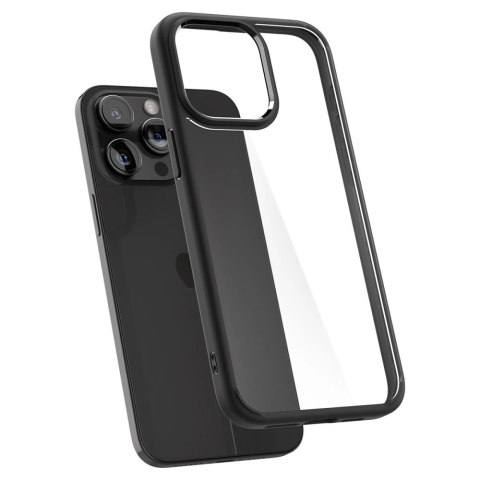 Etui Spigen Ultra Hybrid na iPhone 15 Pro Max - czarny mat Etui Spigen Ultra Hybrid na iPhone 15 Pro Max - czarny mat