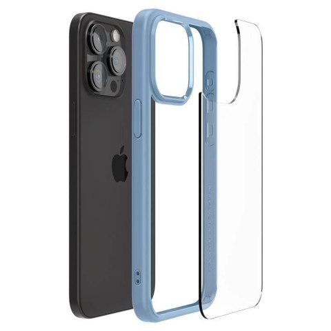 Etui Spigen Ultra Hybrid na iPhone 15 Pro Max - jasnoniebieskie Etui Spigen Ultra Hybrid na iPhone 15 Pro Max - jasnoniebieskie