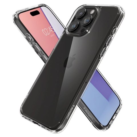 Etui Spigen Ultra Hybrid na iPhone 15 Pro Max - przezroczyste Etui Spigen Ultra Hybrid na iPhone 15 Pro Max - przezroczyste