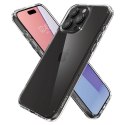 Etui Spigen Ultra Hybrid na iPhone 15 Pro - przezroczyste
