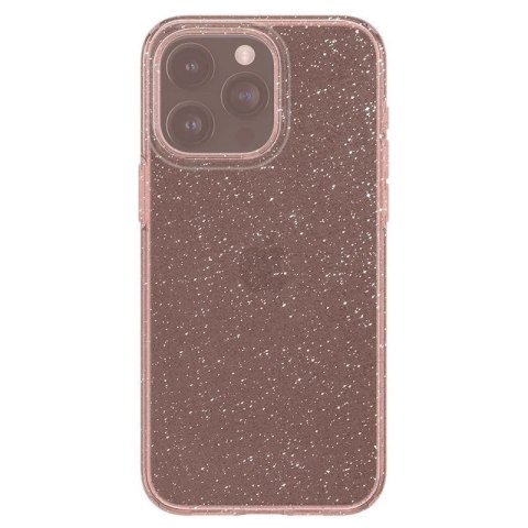 Etui Spigen Liquid Crystal Glitter na iPhone 15 Pro Max - różowo-przezroczyste Etui Spigen Liquid Crystal Glitter na iPhone 15 Pro Max - różowo-przezroczyste