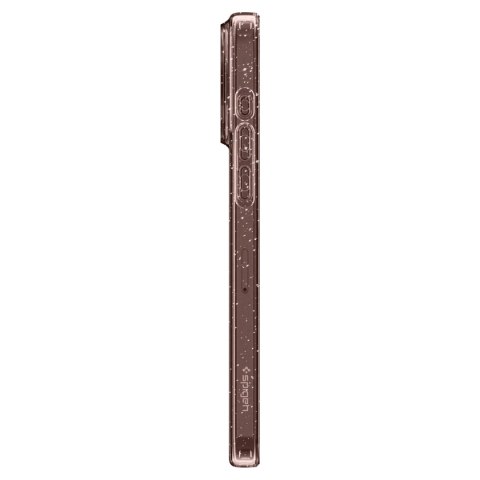 Etui Spigen Liquid Crystal Glitter na iPhone 15 Pro Max - różowo-przezroczyste Etui Spigen Liquid Crystal Glitter na iPhone 15 Pro Max - różowo-przezroczyste