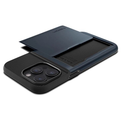 Etui Spigen Slim Armor CS na iPhone 15 Pro Max - niebieskie Etui Spigen Slim Armor CS na iPhone 15 Pro Max - niebieskie