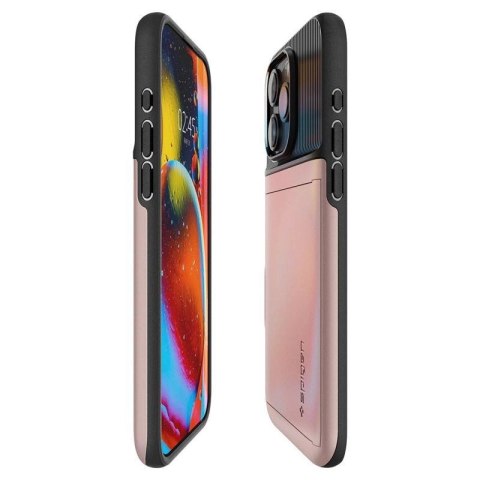Etui Spigen Slim Armor CS na iPhone 15 Pro Max - różowe Etui Spigen Slim Armor CS na iPhone 15 Pro Max - różowe