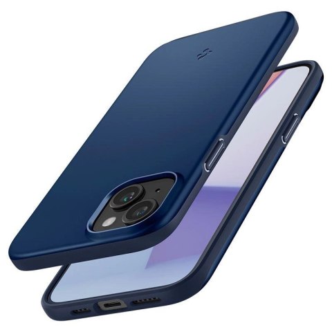 Etui Spigen Thin Fit na iPhone 15 Plus - niebieskie Etui Spigen Thin Fit na iPhone 15 Plus - niebieskie