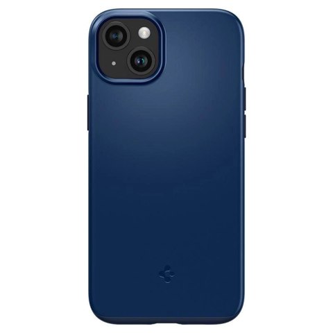 Etui Spigen Thin Fit na iPhone 15 Plus - niebieskie Etui Spigen Thin Fit na iPhone 15 Plus - niebieskie