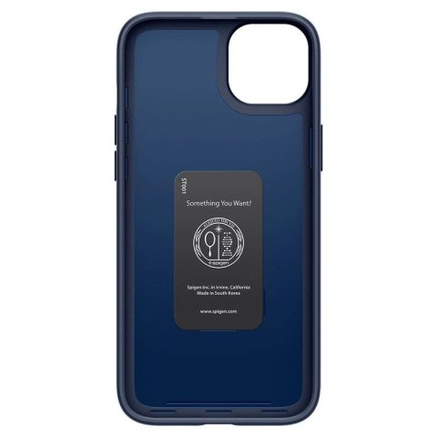 Etui Spigen Thin Fit na iPhone 15 Plus - niebieskie Etui Spigen Thin Fit na iPhone 15 Plus - niebieskie