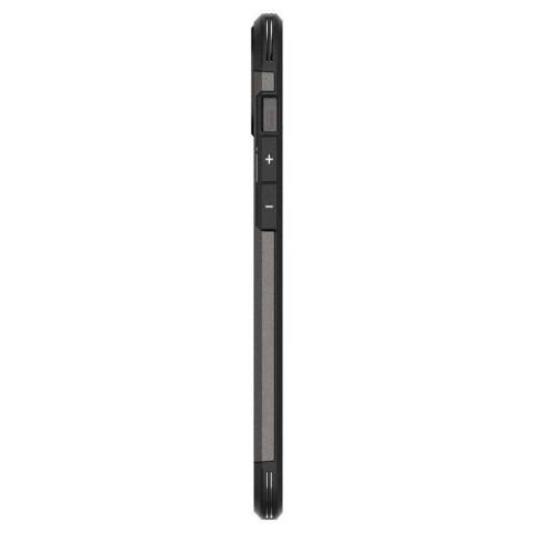Etui Spigen Tough Armor MagSafe z podstawką na iPhone 15 Plus - metaliczny szary Etui Spigen Tough Armor MagSafe z podstawką na iPhone 15 Plus - metaliczny szary