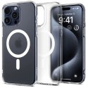 Etui Spigen Ultra Hybrid Mag z MagSafe na iPhone 15 Pro - przezroczysto-matowe Etui Spigen Ultra Hybrid Mag z MagSafe na iPhone 15 Pro - przezroczysto-matowe