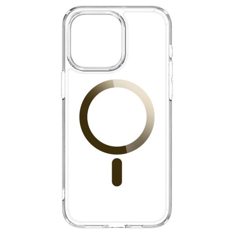 Etui Spigen Ultra Hybrid Mag z MagSafe na iPhone 15 Pro - złote Etui Spigen Ultra Hybrid Mag z MagSafe na iPhone 15 Pro - złote