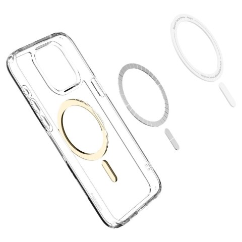 Etui Spigen Ultra Hybrid Mag z MagSafe na iPhone 15 Pro - złote Etui Spigen Ultra Hybrid Mag z MagSafe na iPhone 15 Pro - złote