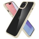 Etui Spigen Ultra Hybrid na iPhone 15 Plus - beżowe Etui Spigen Ultra Hybrid na iPhone 15 Plus - beżowe